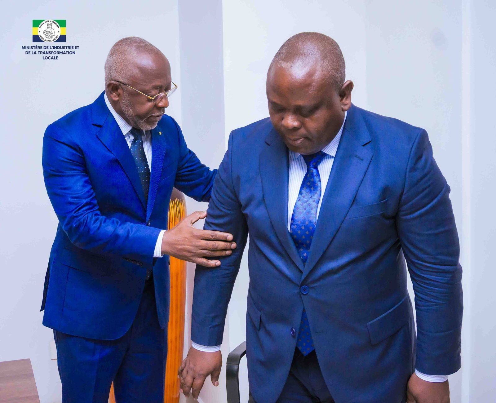 Installation de monsieur Mesmin MOUIRY, secrétaire General du Ministère de l&rsquo;Industrie et de la Transformation Locale